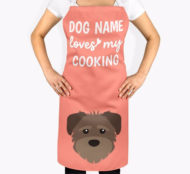 Loves My Cooking: Personalised {breedFullName} Apron